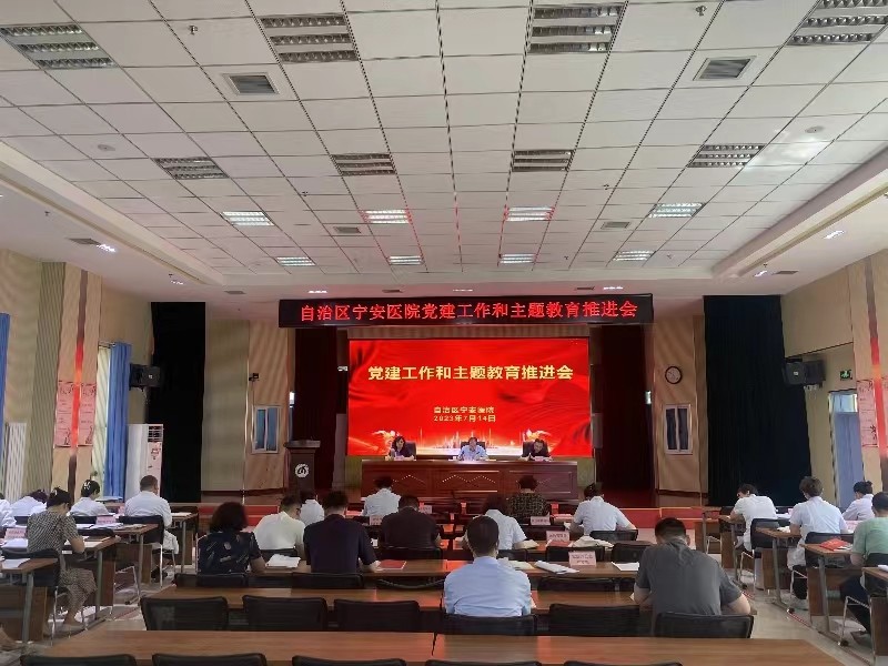 自治區(qū)寧安醫(yī)院以主題教育實際成效
